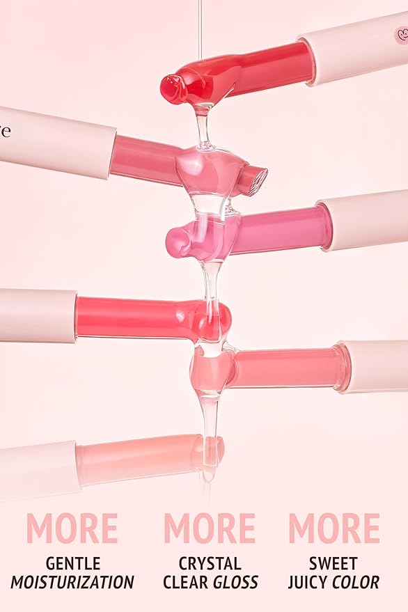 Veganize Collagen Lip Glass Balm | Hydrating Lip Balm in 9 Vibrant Colors | Moisturizing Lip Care Infused with Collagen Jelly Magic | No Animal Trial Lip Balm 0.06 oz (No. 3 Candy Apple)-VivaGrace Women