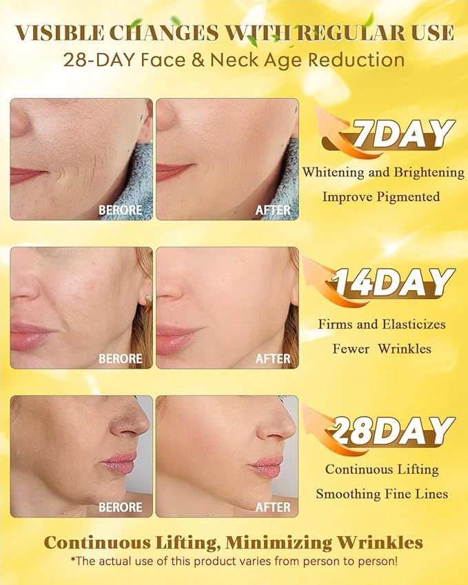 3% Retinol Cream Face Moisturizer, Anti Aging Neck Firming Cream with Collagen, Day & Night Face Cream with Hyaluronic Acid, Lifting & Tightening Wrinkle for Women & Men, 1.7 FL OZ, 3PC-VivaGrace Women