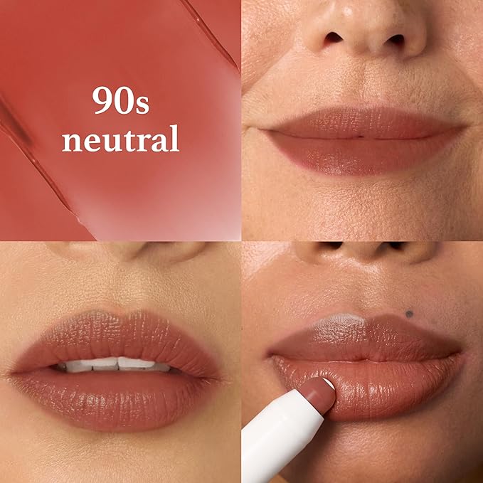 Julep It's Balm: Tinted Lip Balm + Buildable Lip Color - 90's Neutral - Natural Gloss Finish - Hydrating Vitamin E Core - Vegan-VivaGrace Women
