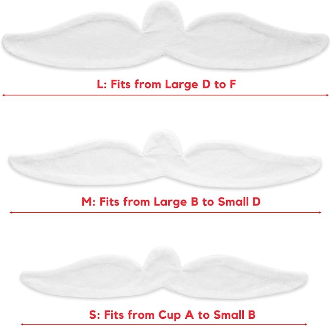 Brushed Cotton on Both Sides - Bra Liners for Sweating Rash Boob Sweat Liner Cotton Pads – 3PCS-VivaGrace Women