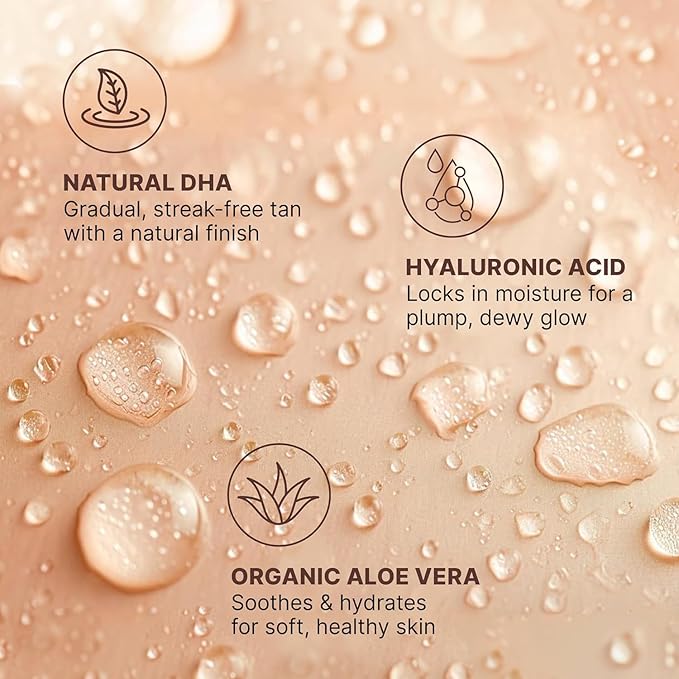 Bronzing Face Tanner Spray Mist, Sunless Face Tanning Water, USA Made with Natural & Organic Ingredients-VivaGrace Women