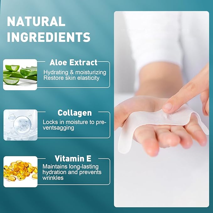 28 Pcs Forehead Wrinkle Patches - Anti Wrinkle Facial Patches with Collagen and Vitamin E for Face Overnight to Smoothing Fine Frown Lines & Wrinkles Treatment-VivaGrace Women