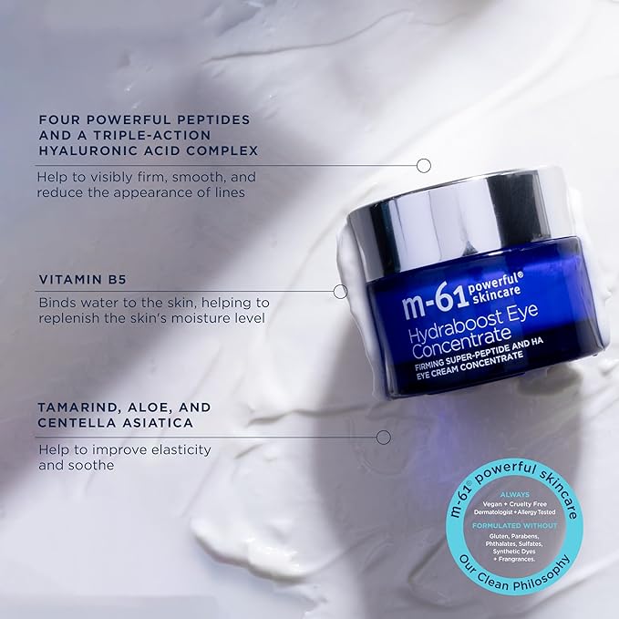 m-61 Hydraboost Eye Concentrate - 48 hour hydrating, firming and smoothing eye concentrate with hyaluronic, vitamin B5 & tamarind-VivaGrace Women