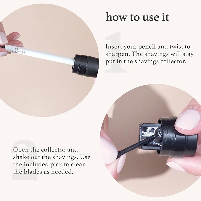 Julep When Pencil Met Gel Sharpenable Multi-Use Longwear Eyeliner Pencil - Amethyst Matte - Transfer-Proof - High Performance Liner-VivaGrace Women