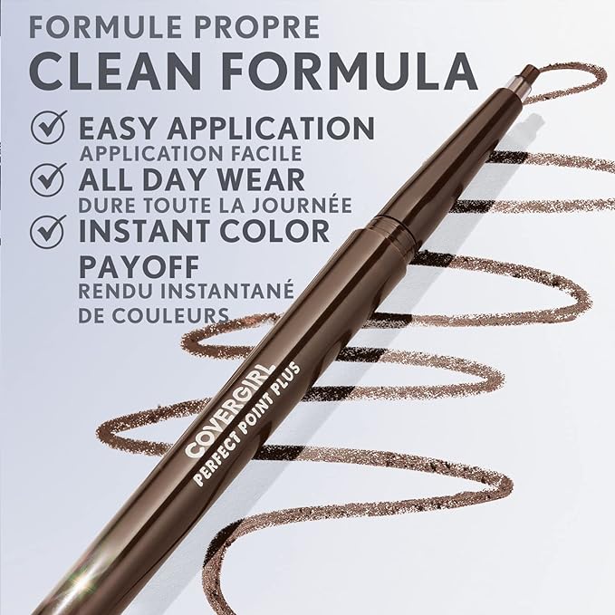 Covergirl Lash Blast Clump Crusher Mascara, Very Black & Perfect Point Plus Eyeliner Pencil, Black Onyx