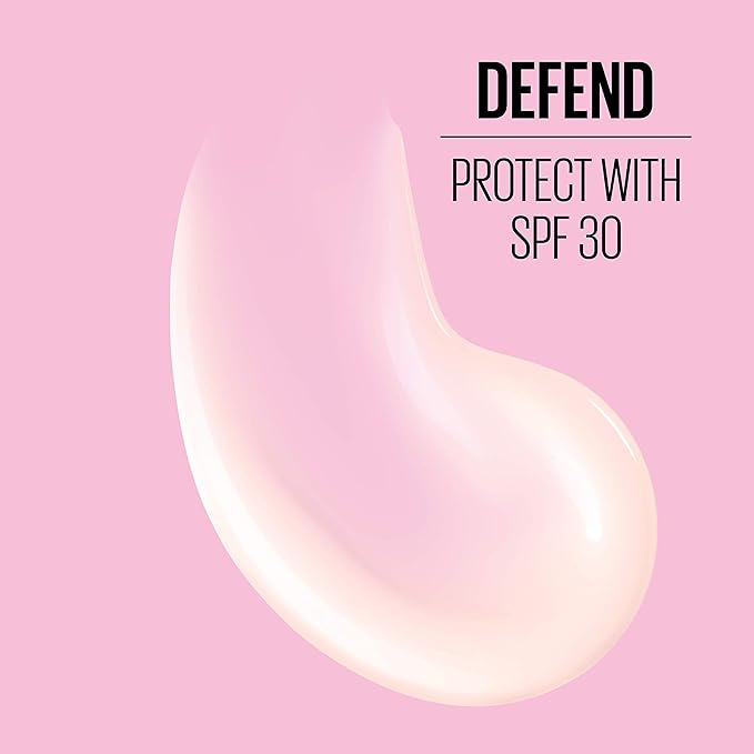 Maybelline New York Facestudio Master Prime Primer Makeup, Blur+ Defend, 1 fl. oz.-VivaGrace Women