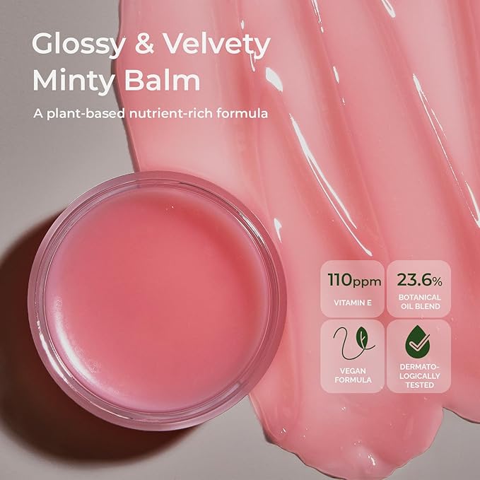 Natural Plumping Vitamin E Lip Mask, 0.46 Oz | Hydrating Lip Moisturizer For Soft, Smooth, Plump Lips, With Organic Shea Butter, Vegan Waxes, Collagen Boosters, Korean Skincare, Lip Gloss-VivaGrace Women