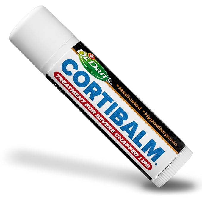 Dr. Dan's Cortibalm- 6 Pack - for Dry Cracked Lips - Healing Lip Balm for Severely Chapped Lips - Designed for Men, Women and Children-VivaGrace Women