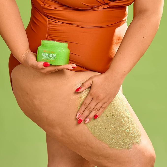 Tree Hut Palm Grove Shea Sugar Scrub | Exfoliating Body Scrub Removes Dead, Dry Skin for a Soft & Hydrated Feel | Nourishing Essential Body Care | 18 fl oz.-VivaGrace Women