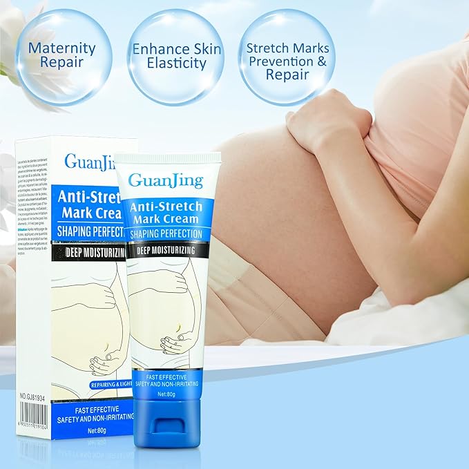Stretch Mark Removal, Stretch Mark Cream for Pregnancy, Scar Removal Cream Deep Stretch Mark Removal, Belly Butter for Pregnant Women To Prevent And Repair Maternity Stretch Marks Scar 2.82 Oz-VivaGrace Women