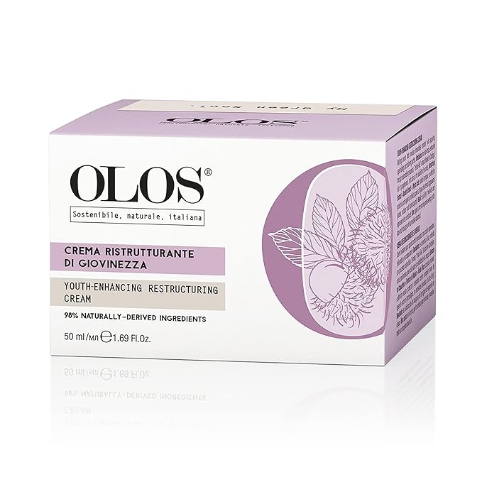 OLOS Youth-Enhancing Restructuring Cream - Anti-Aging Face Moisturizer - Face Lotion with Aloe and Shea Butter - Collagen Booster Face Cream - 1.7 oz-VivaGrace Women