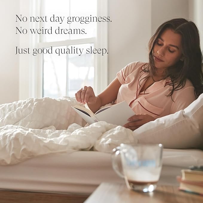 Beam Dream Sleep Powder, Sleep Supplement, Sleep Aids for Adults, Melatonin Free, Contains Magnesium, L Theanine, Apigenin, Natural Sleep Aid, Vegan, Non GMO, Dairy Free, 3rd Party Tested, 30 Servings-VivaGrace Women