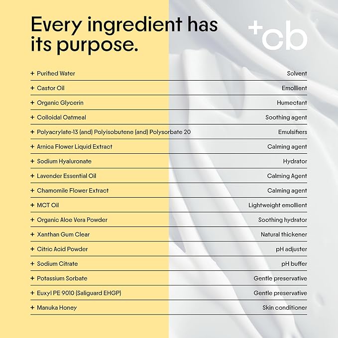 Clearbody Organics Colloidal Oatmeal Eczema Cream with Manuka Honey - 4 oz - Plant-Based Moisturizer & Eczema Ointment for Dry, Itchy Skin Relief-VivaGrace Women