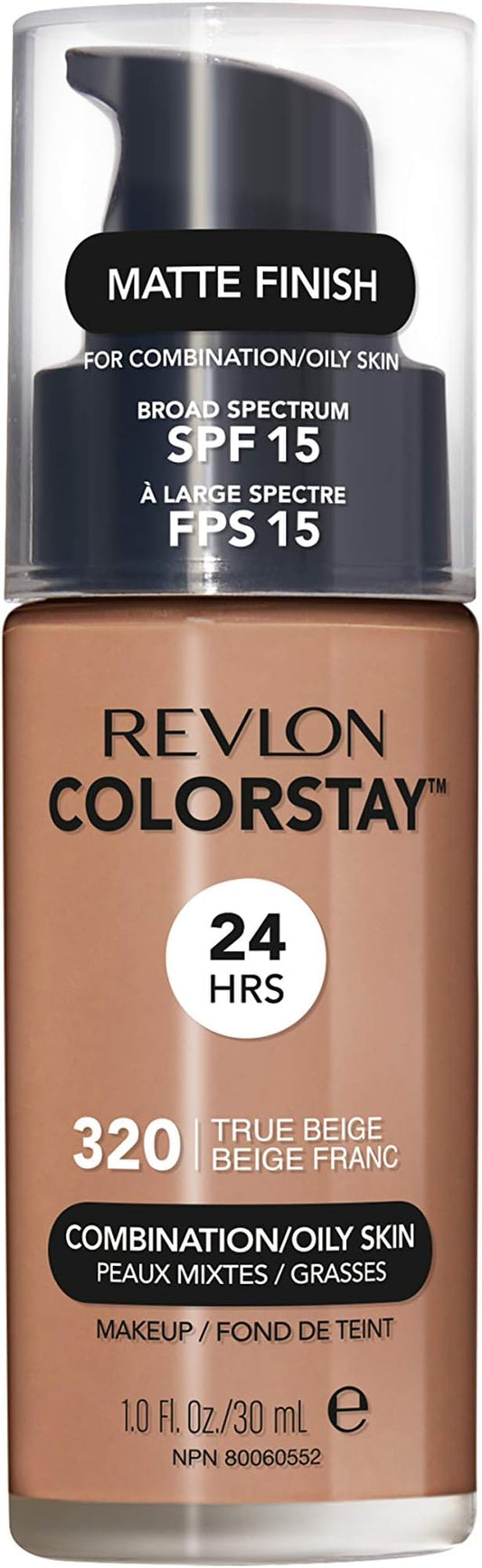 Revlon Colorstay Make Up Combination Oily Skin 320 True Beige 30ml-VivaGrace Women