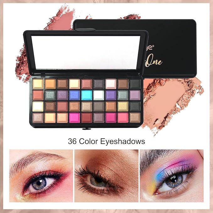 All In One Makeup Kit 72 Colors Portable All In One Makeup Gift Set Palette-VivaGrace Women