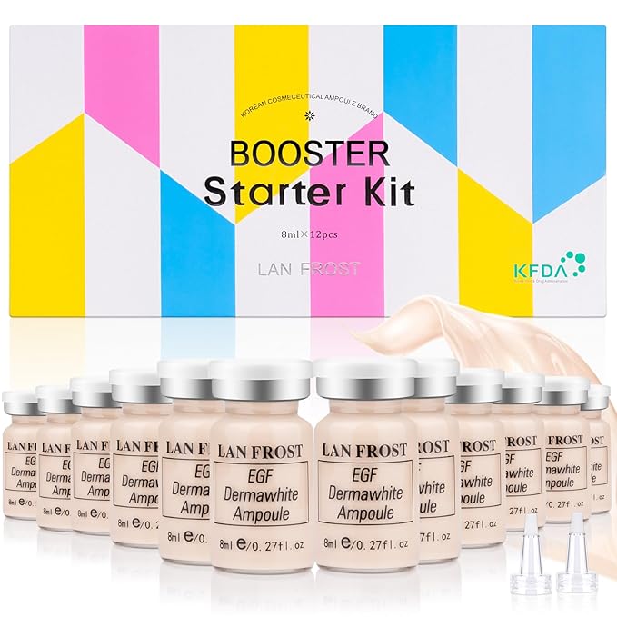 BB Pigment Serum Starter Kit Hyaluronic Acid Essence Foundation BB Facial Glow Skin Care Kit 0.27oz 12 Vials, Combined With Niacinamide and Peptides To Brighten Skin Tone Anti-Aging Foundation #1-VivaGrace Women