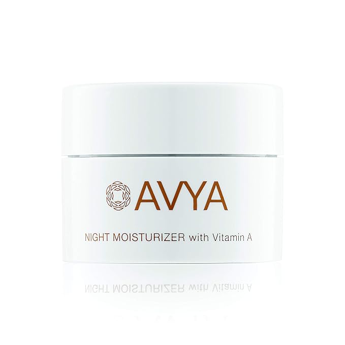 AVYA Night Moisturizer (0.34oz) - Advanced Ayurvedic Skincare/Retinol Cream with Antioxidants/Reduces Fine Lines and Wrinkles-VivaGrace Women