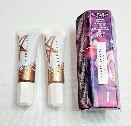 Fenty Beauty by Rihanna Mini Baby Watts Fluid Freestyle Highlighter Duo-VivaGrace Women