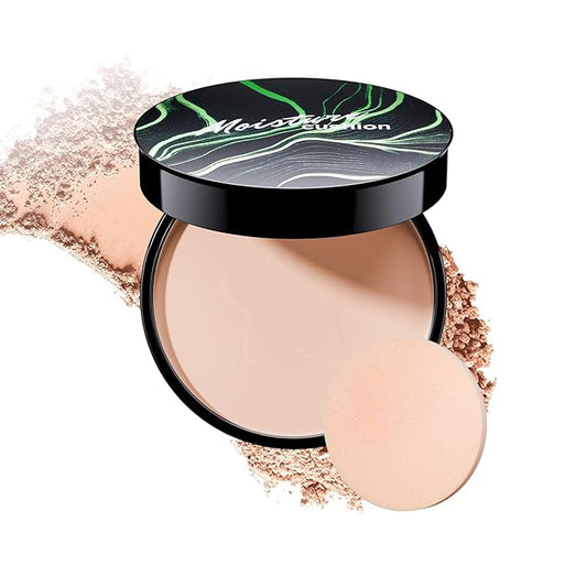 Face Setting Powder Makeup - Waterproof Long-Lasting Pressed Powder, Oil Control Finishing Powder Makeup, Smooth & Flawless, Poreless Matte Weightless for All Skin Types, Cruelty-free (Natural)-VivaGrace Women
