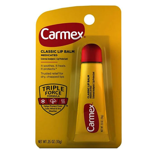 Carmex - Lip Moisturizing Tube, Original Balm - 0.35 Oz (3 each) Body Care/Beauty Care/Bodycare/BeautyCare...-VivaGrace Women