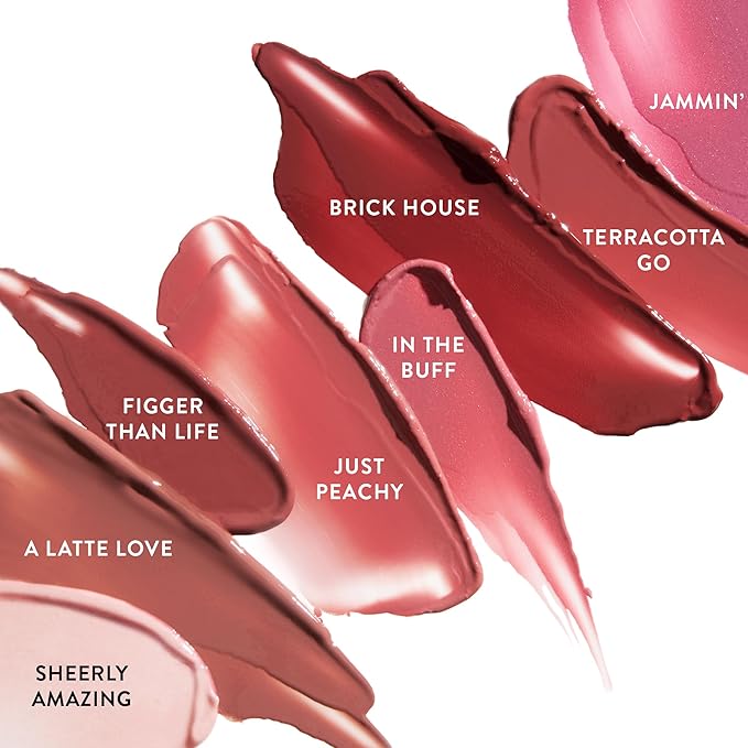 LAURA GELLER NEW YORK Jelly Balm Moisturizing Tinted Lip Balm - Just Peachy - Hydrating Vitamin E - Semi-Shine Finish-VivaGrace Women