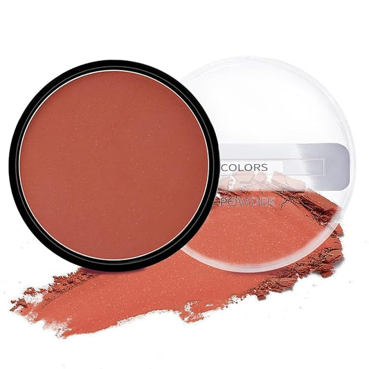 Boobeen Powder Blush Matte Blush, Highly Pigmented Beauty Cream Blush Palette for Create A Natural Cheek Flushed Look, Rich Colors (C-07)-VivaGrace Women