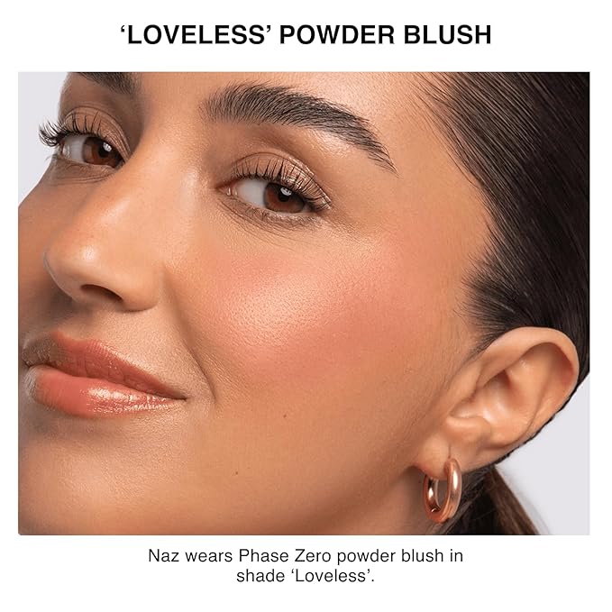 Makeup Powder Blusher - "Loveless" - 4g / 0.141 oz - Full Coverage, Natural Blush - Soft, Buildable Pink, Coral, Peach & Golden Hues - Matte & Shimmering Shades Gives Cheeks a Radiant Glow-VivaGrace Women