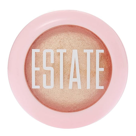 Estate Cosmetics Dew Me Baked Highlighter – Cheek, Eyes & Face Pressed Powder – 3 g (0.1 oz) (BYEEE)-VivaGrace Women