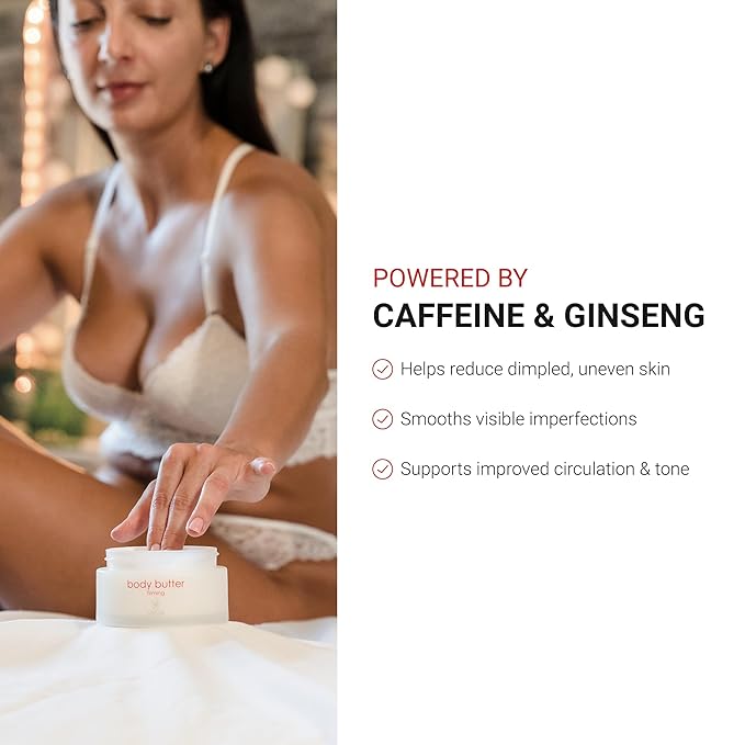 LifeCell Firming Body Butter – Anti-Cellulite Cream with Caffeine, Ginseng & Argan Oil – Ultra-Hydrating Anti-Aging Moisturizer for Legs, Thighs, Hips & Arms – Skin Tightening Lotion for Women-VivaGrace Women