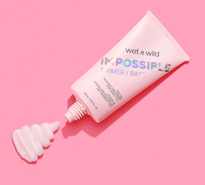 wet n wild Prime Focus Impossible Primer, Clear, Hydrating Matte Finish, 0.84 Fl Oz-VivaGrace Women