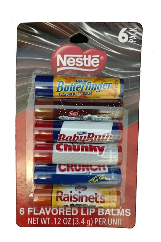 Taste Beauty Smiles You Can Taste - 6 Candy-Flavored Lip Balms (Nestle)-VivaGrace Women