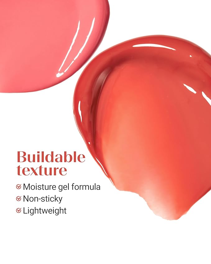 THESAEM Saemmy's Ade Shot Tint - Korean Lip Titnt, Water Gel Lip Stain with Plump Glowy Moisturizing Finish, Buildable Radiant Gloss, Long-Lasting Comfort, 0.1 fl.oz. (04 Violet Gin)-VivaGrace Women