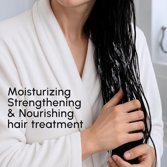 MAREE Leave In Hair Mask Keratin Treatment Conditioner - Leave In Conditioner for Curly Hair, Dry Damaged and Wavy - Extremely Deep Conditioning Mask - Hair Moisturizer - Tratamiento Para el Cabello-VivaGrace Women