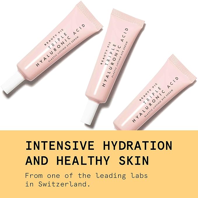Beauty Pie Triple Hyaluronic Acid Elastic Lifting Eye Serum 15ml – Firming & Brightening Treatment for Dark Circles, Puffiness & Fine Lines – Lightweight, Fragrance-Free Eye Serum-VivaGrace Women