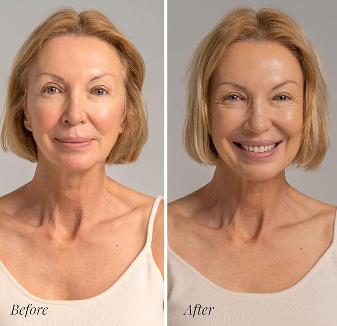 Jerome Alexander My Color Self Adjusting Full Coverage Foundation Makeup with Kabuki Brush (Medium)-VivaGrace Women