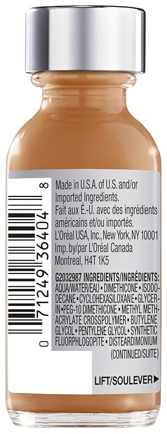 L'Oreal Paris Makeup True Match Super-Blendable Liquid Foundation, Spiced Latte W9, 1 Fl Oz,1 Count-VivaGrace Women