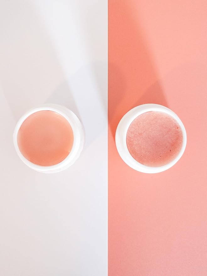 100% Natural Lip Balm and Lip Scrub Duo - Intensive Lip Care Therapy for Dry and Chapped Lips - Made with Cranberry Butter - 100% Vegan-VivaGrace Women