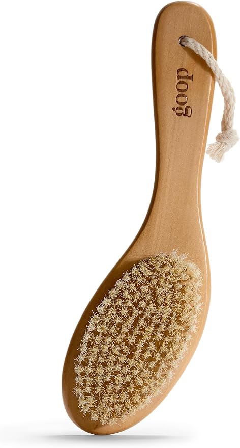 goop Beauty Dry Brush | Detoxifying Body Exfoliator | Wooden Handle with Natural Biodegradable Sisal Fibers | Sweeps Away Dead Skin | FSC Certified-VivaGrace Women