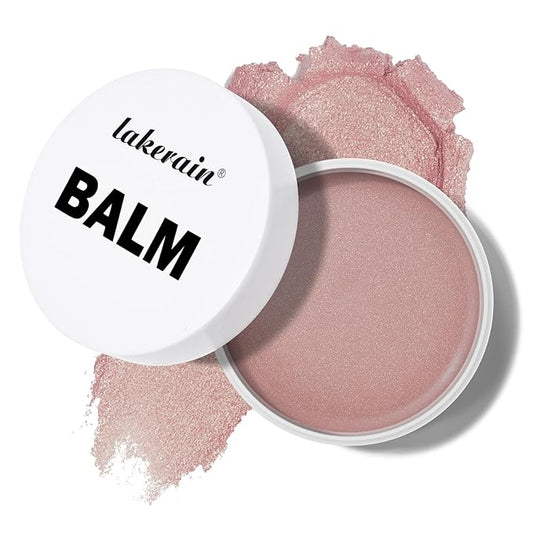 KYDA Miracle Glow Balm, Glow Tinted Blush Balm, Multiuse Face Balm for Cheek Lips Eyes, Hydrating Cream Blush, Blendable Lightweight, Shimmer Blusher, Natural, 1.76 oz-VivaGrace Women