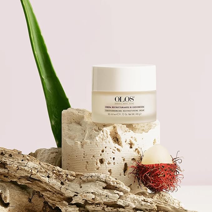 OLOS Youth-Enhancing Restructuring Cream - Anti-Aging Face Moisturizer - Face Lotion with Aloe and Shea Butter - Collagen Booster Face Cream - 1.7 oz-VivaGrace Women