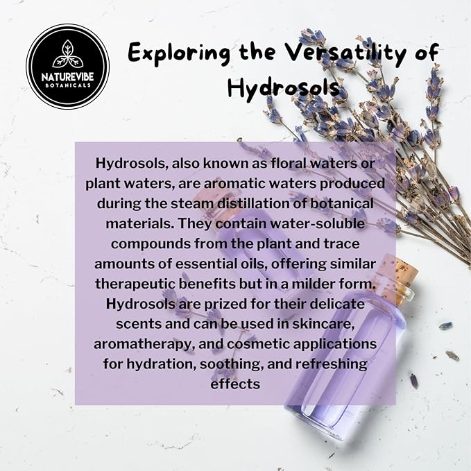 Naturevibe Botanicals Lavender Water 32 Ounces | 100% Pure and Natural | Great for Skin Care and Hair Care-VivaGrace Women