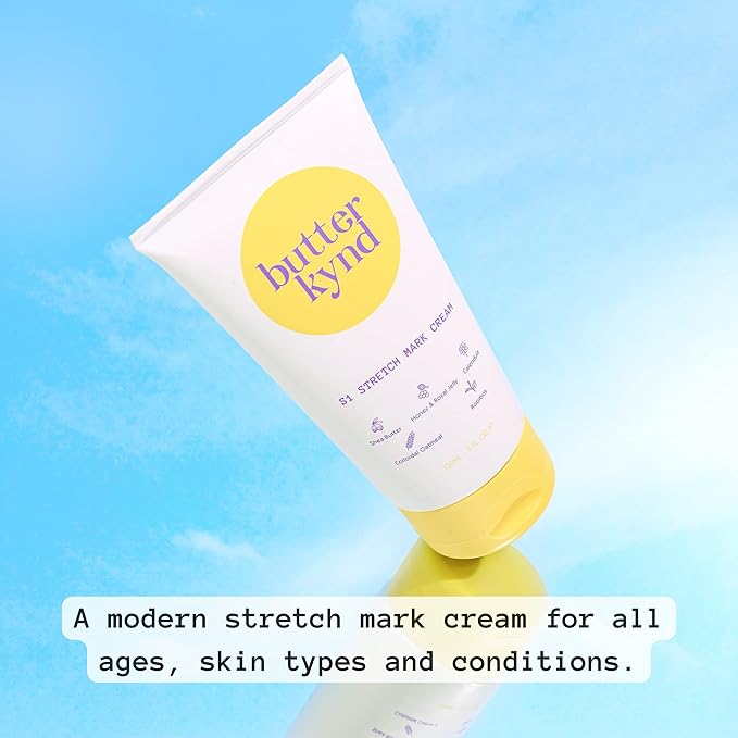 S1 Stretch Mark Cream, 150ml / 5oz, Lightweight Pregnancy Stretch Mark Cream-VivaGrace Women