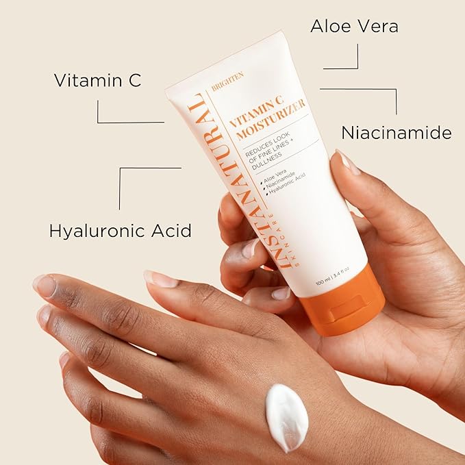 InstaNatural Skin Care Set, Vitamin C Face Wash, Toner, Serum and Moisturizer , Hydrating, Anti Aging and Brightening-VivaGrace Women