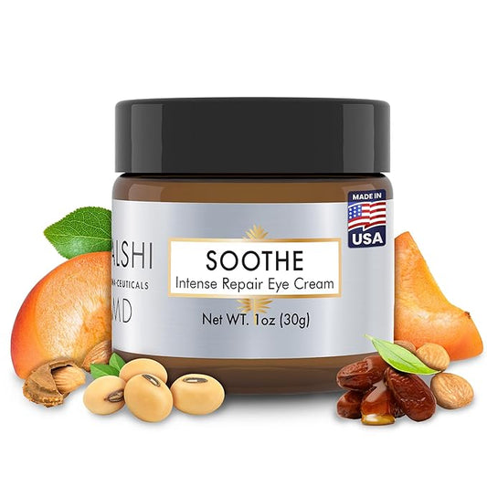 Soothe Intense Repair Eye Cream - Treatment for Dark Circles, Puffiness, and Wrinkles, Hyaluronic Acid, Caffeine, Eye Cream for Puffy Eyes, 0.5 oz/15g-VivaGrace Women