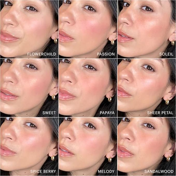 Glo Skin Beauty Blush (Melody) - Pressed Powder Blush for Cheeks, High Pigment Mineral Face Makeup Creates a Natural, Healthy Glow-VivaGrace Women