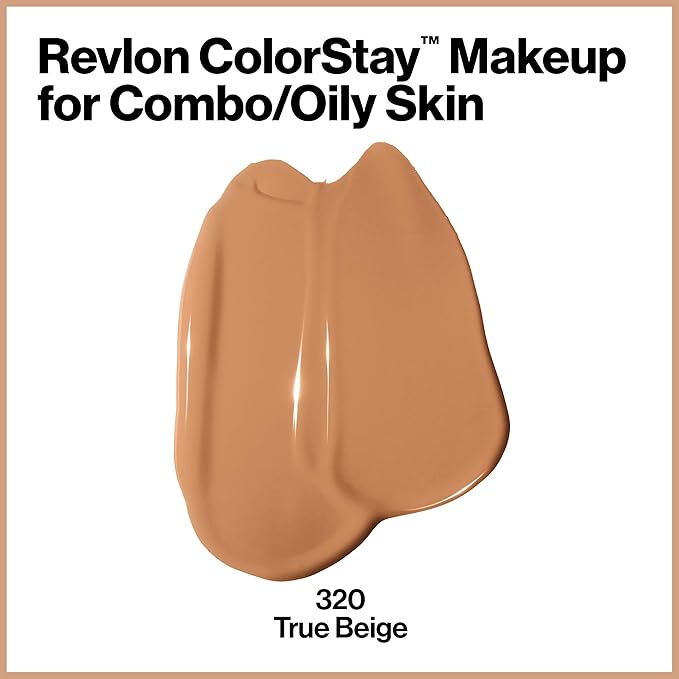 Revlon Colorstay Make Up Combination Oily Skin 320 True Beige 30ml-VivaGrace Women