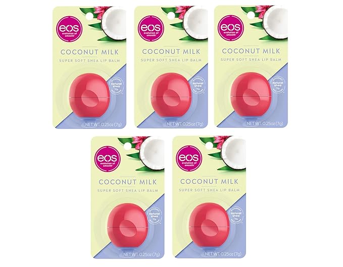 eos Coconut Milk Lip Balm 0.25 Oz. (Pack of 10)-VivaGrace Women