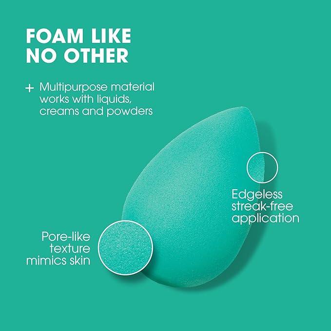 Beautyblender® | Chill Blender Makeup Sponge | Blend Liquid Foundations, Powders and Creams | Streak Free Application | Vegan, Cruelty Free | Made in USA-VivaGrace Women