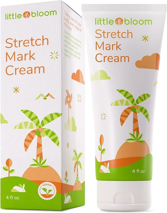 Stretch Mark Cream for Pregnancy w/ Shea Butter, Vitamin C & E - Stretch Mark Cream for Pregnancy, Belly Butter for Pregnancy, Stretch Mark Treatment, Pregnancy Lotion for Belly, Stretch Marks Removal-VivaGrace Women