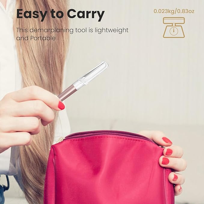 Dermaplaning Tool for Face Exfoliation, with 20 Replaceable Blades, Facial Shaver/Eyebrow Razor, Peach Fuzz Removal Eyebrow Shaper for Women, Easy to Use Dermaplaner Help Exfoliate and Smooth Skin-VivaGrace Women